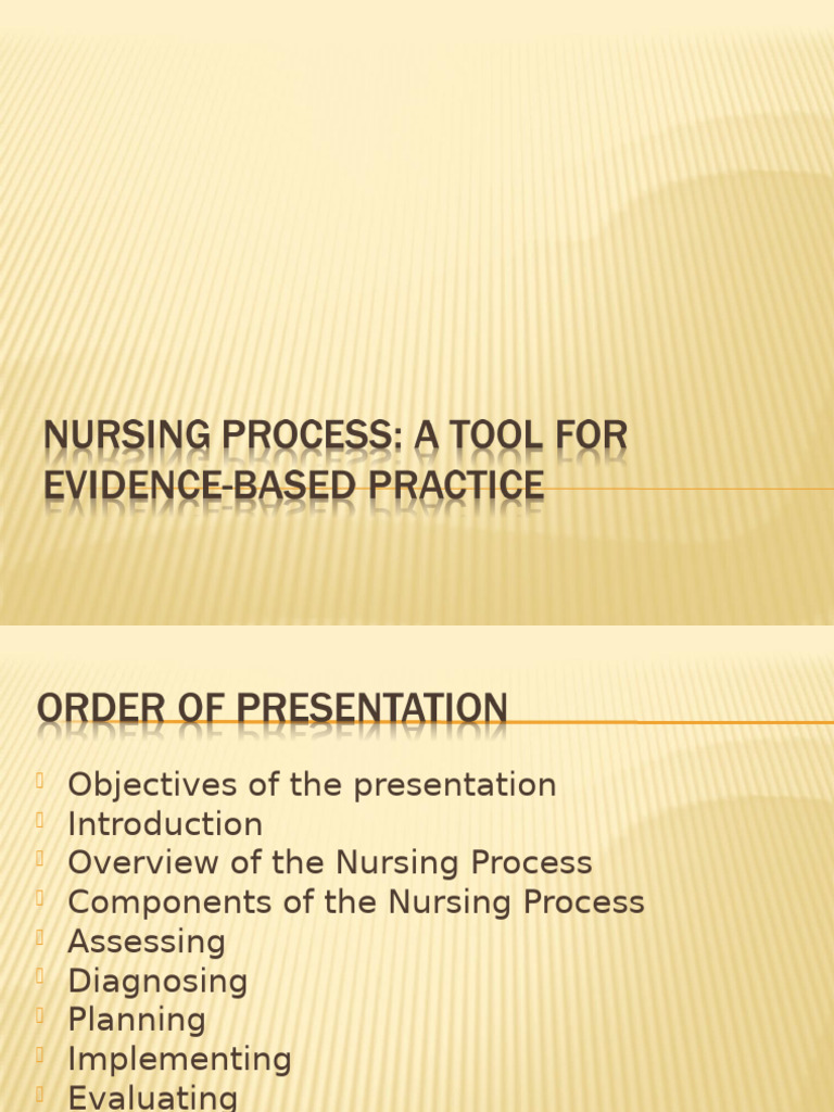 Nursing Process: Phases and Benefits | PDF | Medical Diagnosis | Nursing