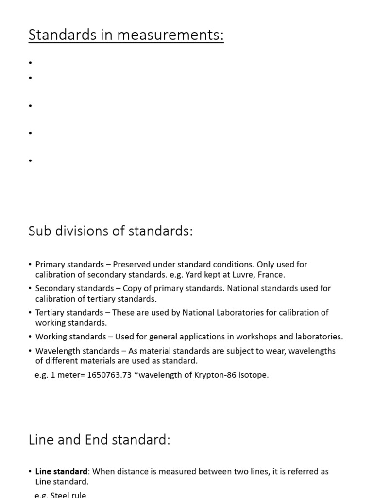 Understanding Measurement Standards | PDF