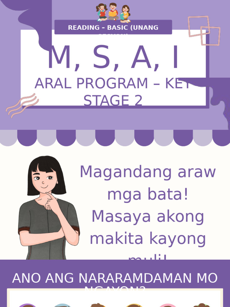 Aral Ks2 PPT 1st Week Session 1 d1 | PDF