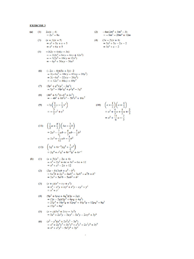 Chap 1 Ex 3 | PDF