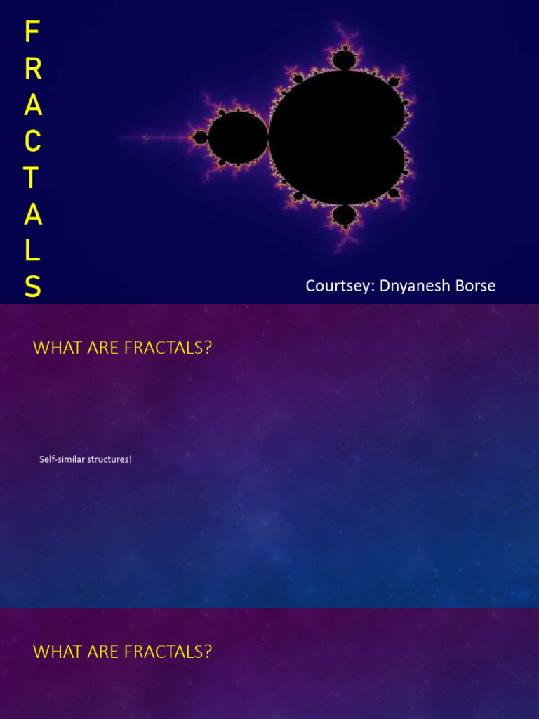 Understanding Fractals: Concepts and Examples | PDF