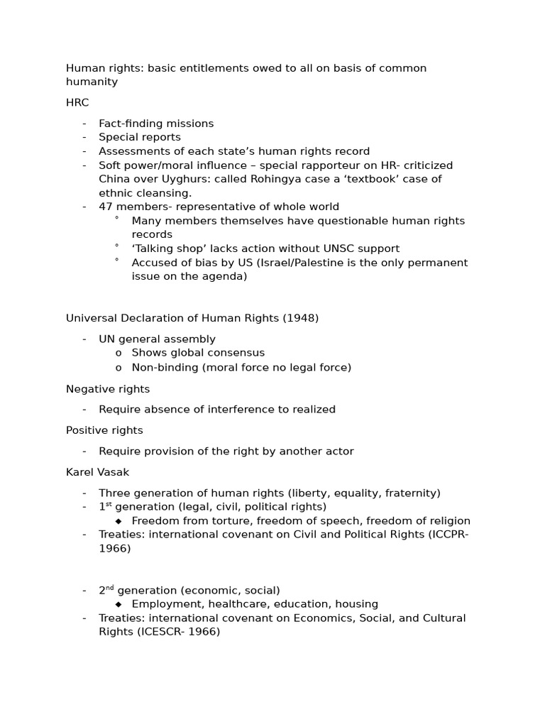 Understanding Human Rights Frameworks | PDF | International Criminal ...