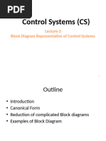 Control Systems: Block Diagram Analysis | PDF | Feedback | System