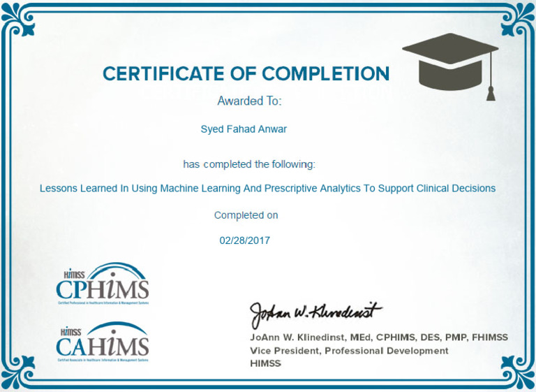 1 Lessons Learned in Using Machine Learning and Prescriptive Analytics ...