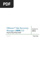 Download VMware Site Recovery Manager SRM 50 Step by Step Setup Guide by hj192837 SN93847374 doc pdf