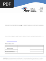 NRF General Application Guide 2025 | PDF | Postgraduate Education ...