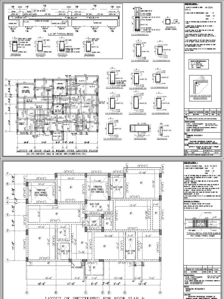 Structural Beam Cross-Sections Guide | PDF