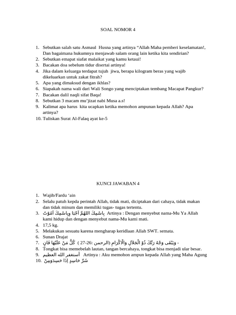 Soal 4 | PDF