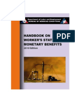 Handbook 2009 Statutory Monetary Benefits