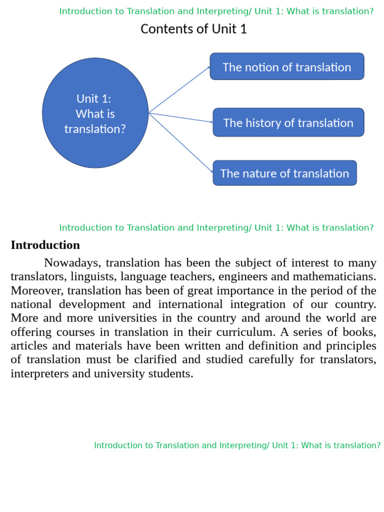 Understanding Translation Basics | PDF | Translations | Linguistics