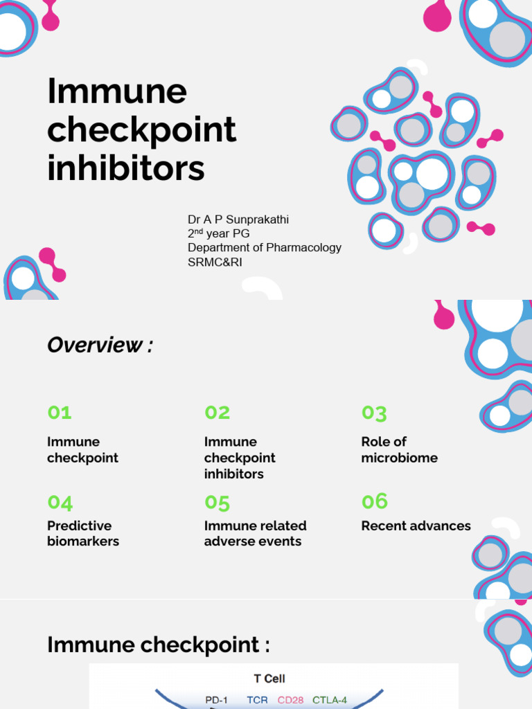 Immune Check Point Inhibitors | PDF | Medical Specialties | Cancer