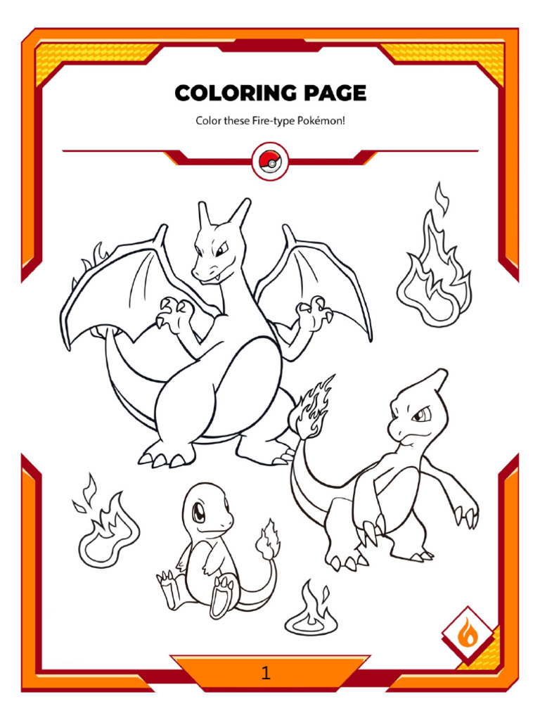 Pokemon Colouring Book Part-2 | PDF