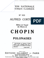 14181735 Chopin Alfred Cortot Edition de Travail 7 Polonaises