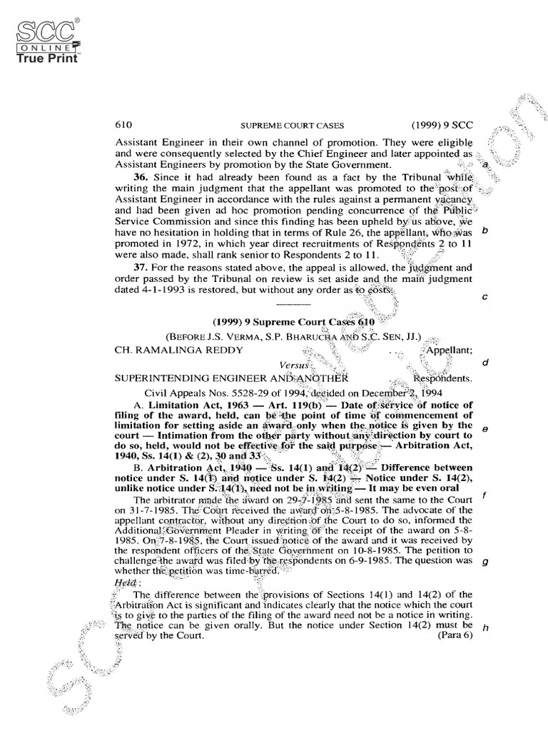 Modak Judgment Analysis: SCC 1, 2008 | PDF | Supreme Court Of The ...