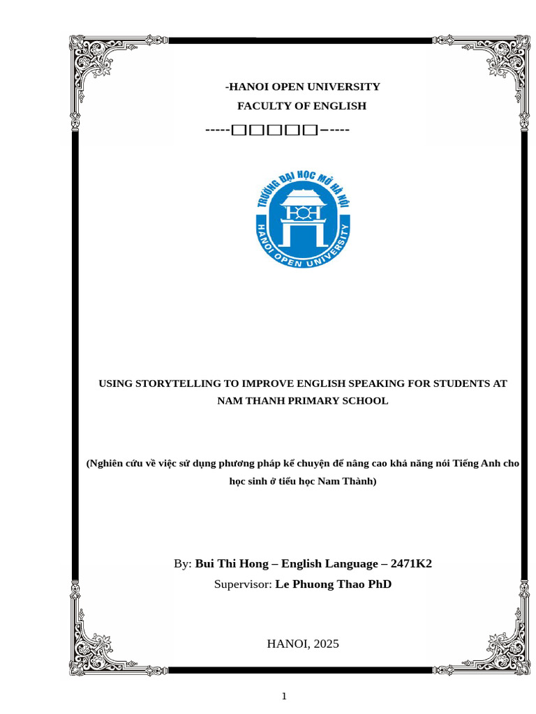 Storytelling to Enhance English Speaking | PDF | Storytelling | Learning