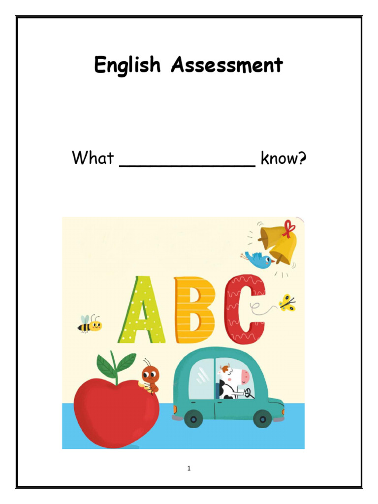 English Assessment - 3 | PDF