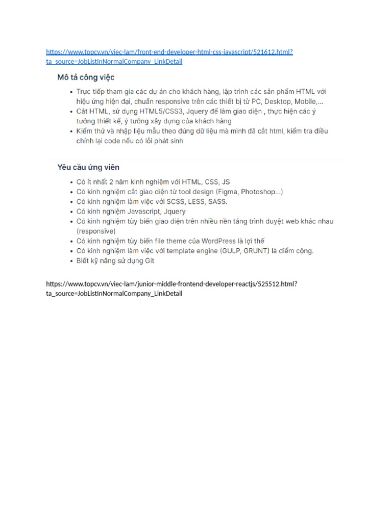 JD WebDev | PDF