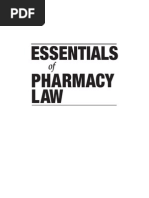 Download Essential of Pharmacy Law by cesp SN93850346 doc pdf