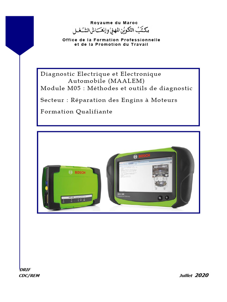 Méthodes de Diagnostic Automobile M05 | PDF | Injection (moteur) | Allumage