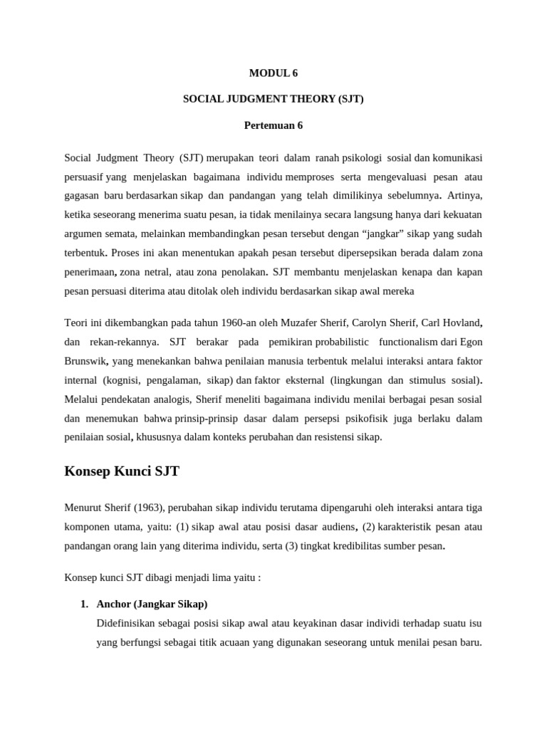 MODUL 6 | PDF