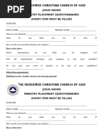Sample Church Election Ballot | PDF