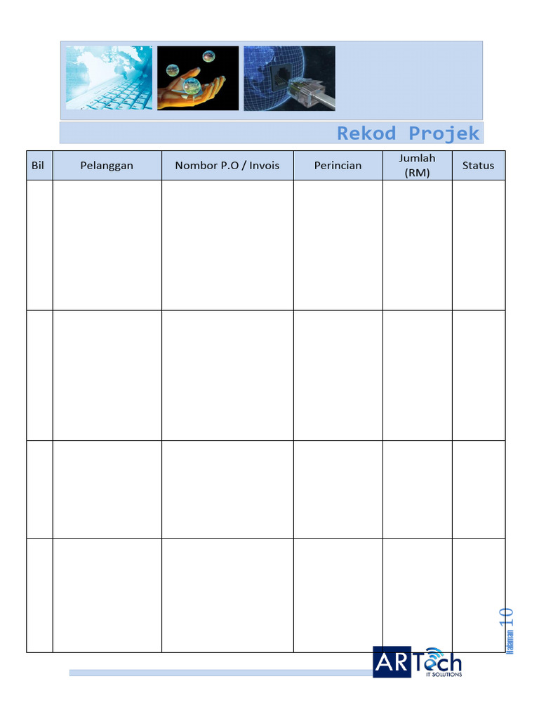 4.rekod Projek (P-4) | PDF