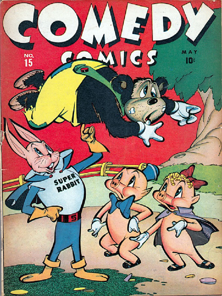 Comedy Comics (1st Series) 015 (Timely1943) (No Card and Pgs Missing ...