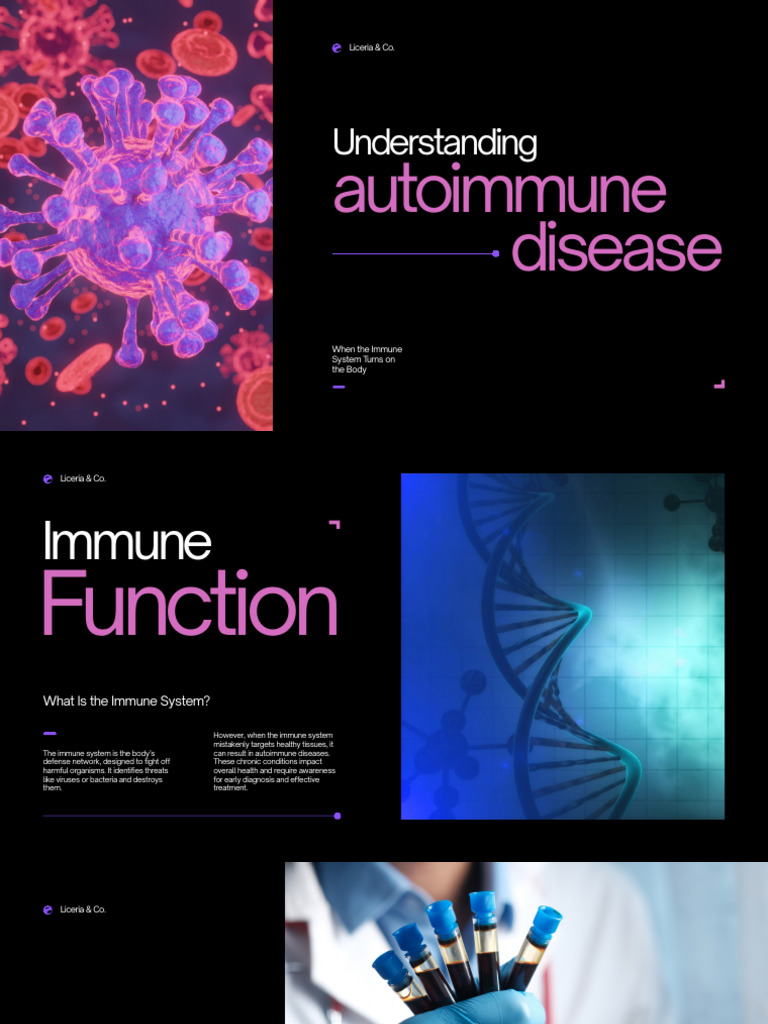 Purple Red and Black Modern Autoimmune Disease Presentation - 20251026 ...