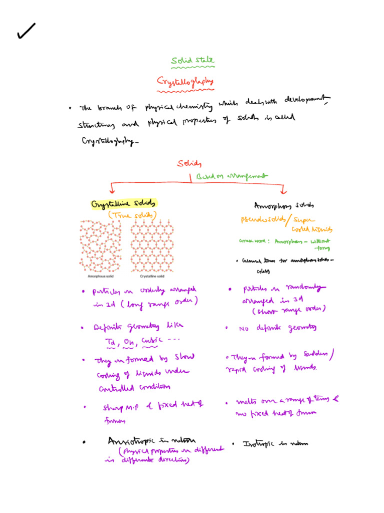 Solid State Notes | PDF