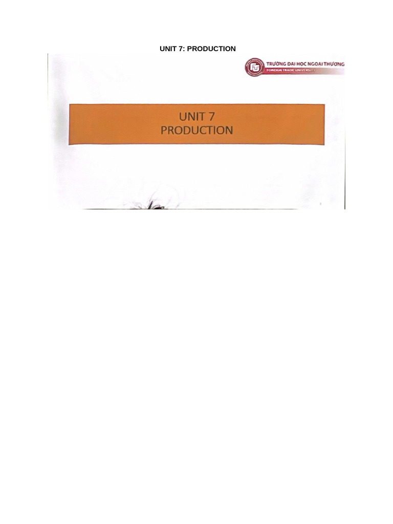 Production and Operations Management Guide | PDF | Lean Manufacturing ...