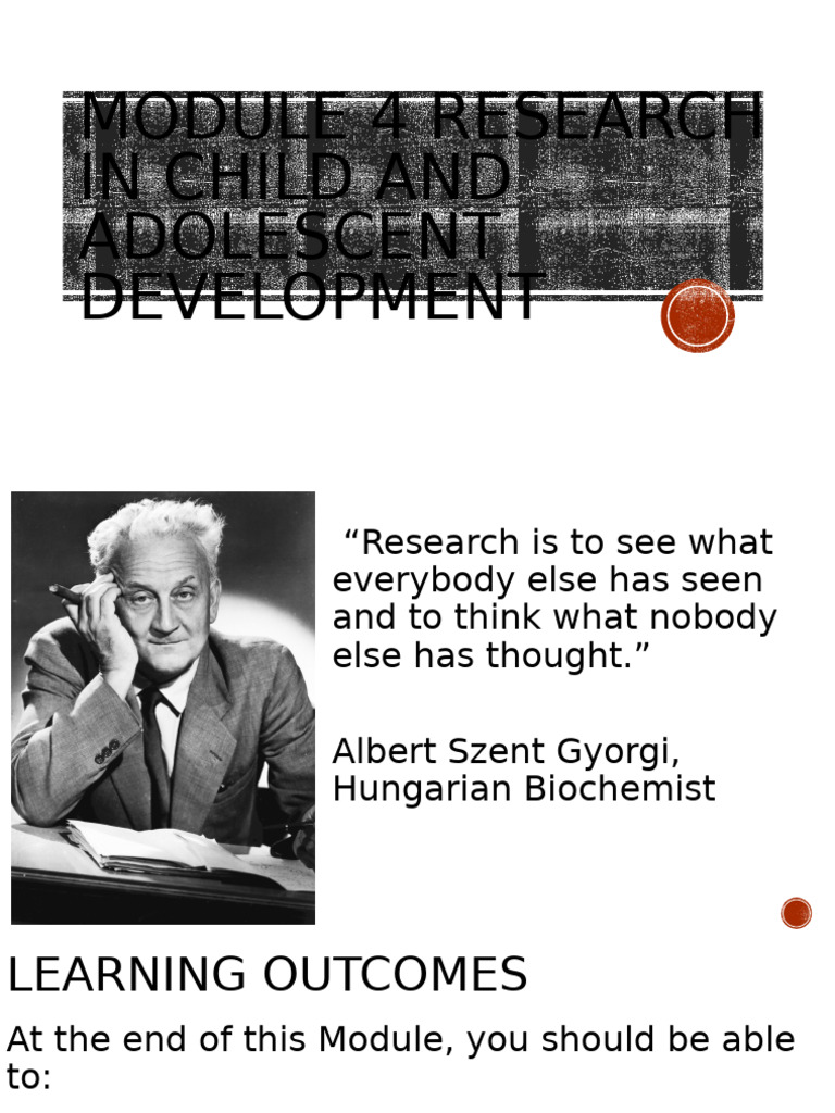 Research in Child Development Methods | PDF | Scientific Method ...