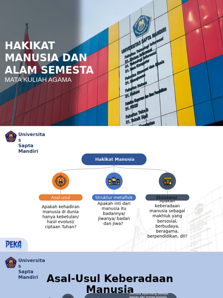 Hakikat Manusia dan Alam Semesta | PDF