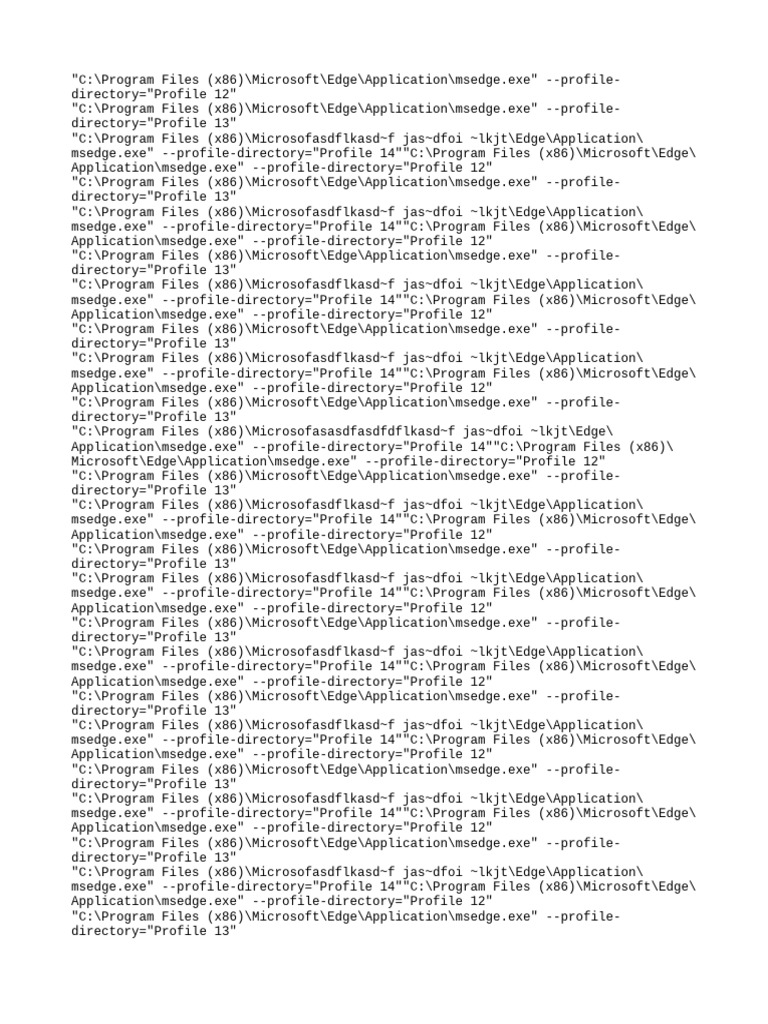 Microsoft Edge Profile Commands | PDF | Cross Platform Software ...