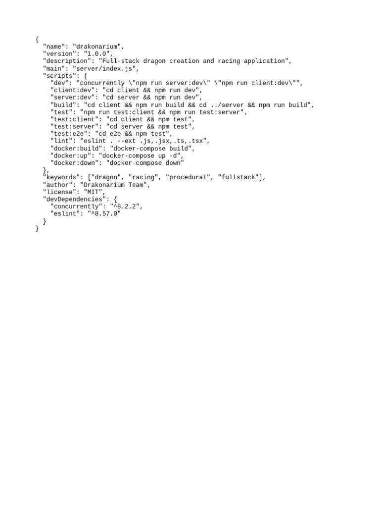Full-Stack Dragon Racing App | PDF