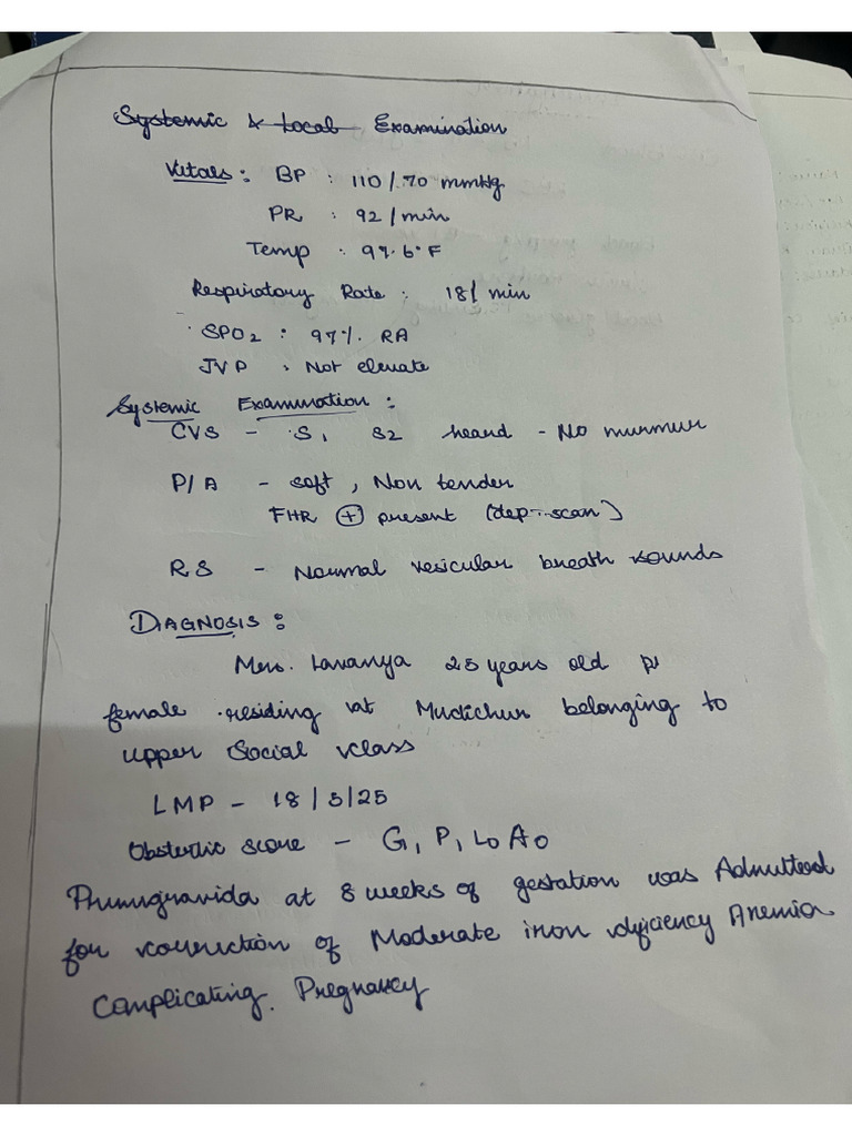 Anc Case Sheet | PDF
