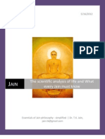 The Scientific Analysis of Life and What Every Jain Must Know