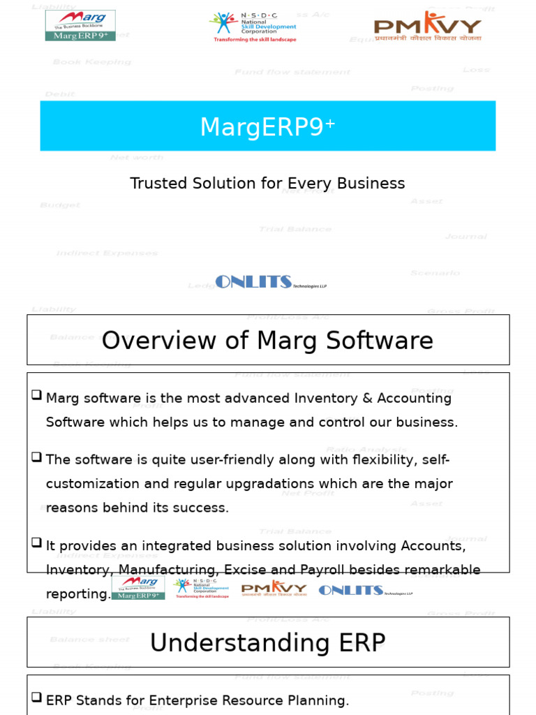 Marg ERP9 | PDF