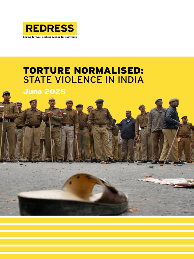 Torture Normalised State Violence in India Report | PDF | Torture ...