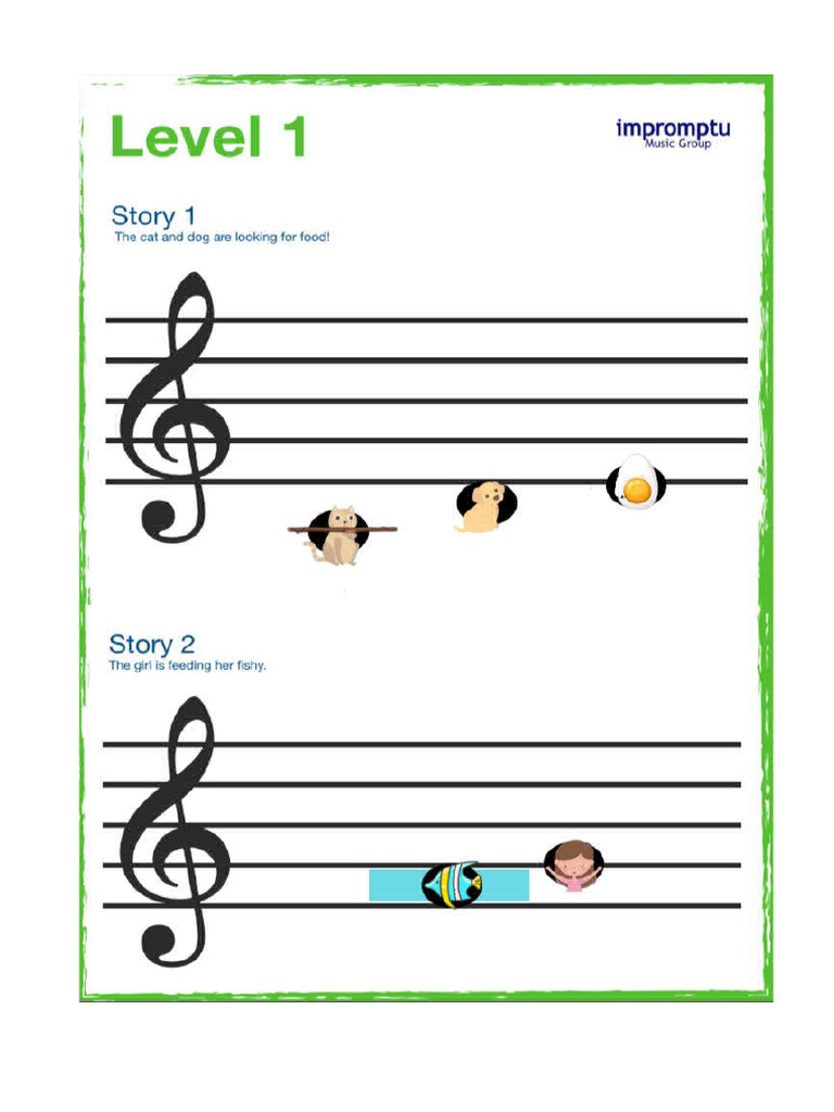 教材二- Note Name Chart | PDF