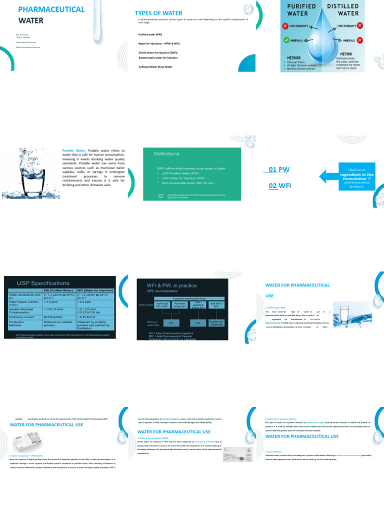 water | PDF | Water Purification | Purified Water
