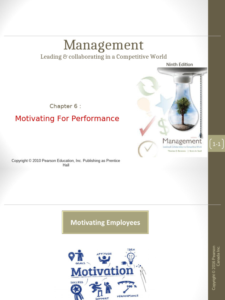Motivating Employees for Performance | PDF | Motivational | Motivation