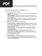 RBI's Revised LCR Guidelines 2025 | PDF | Banks | Basel Iii