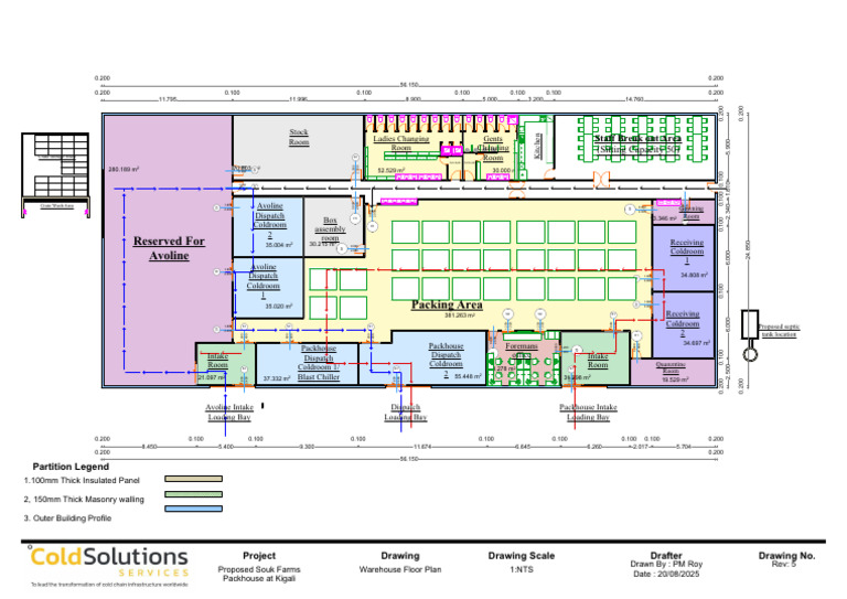 Kigali Packhouse Warehouse Plan | PDF | Civil Engineering