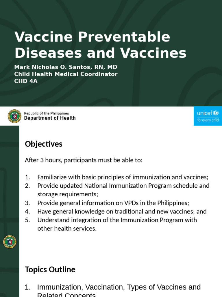 Vaccine Preventable Diseases Overview | PDF | Vaccines | Influenza