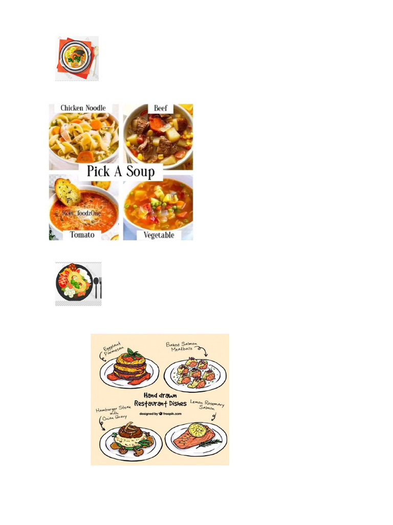 Menu Amy 2 | PDF