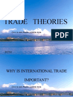 Trade Theories: Click To Edit Master Subtitle Style