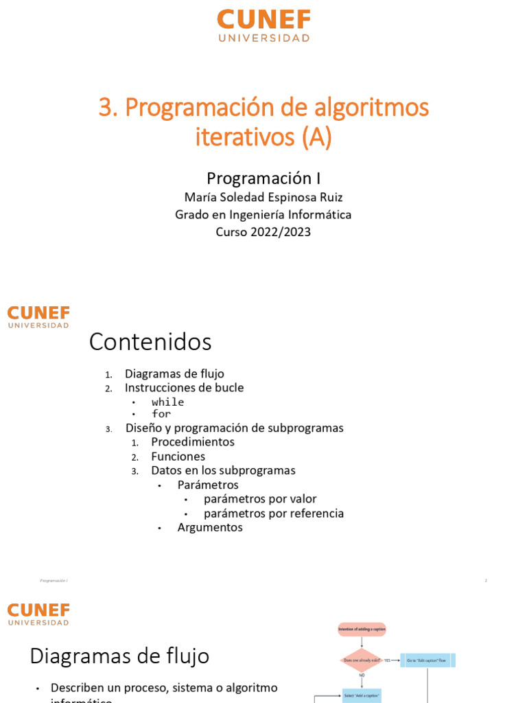 Algoritmos Iterativos y Subprogramas en C++ | PDF | Lenguaje de ...
