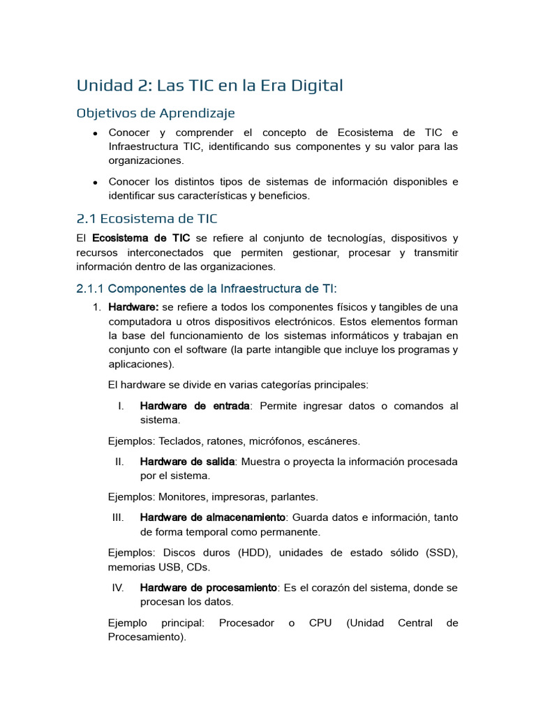 Unidad 2 | PDF | Computación en la nube | Hardware de la computadora