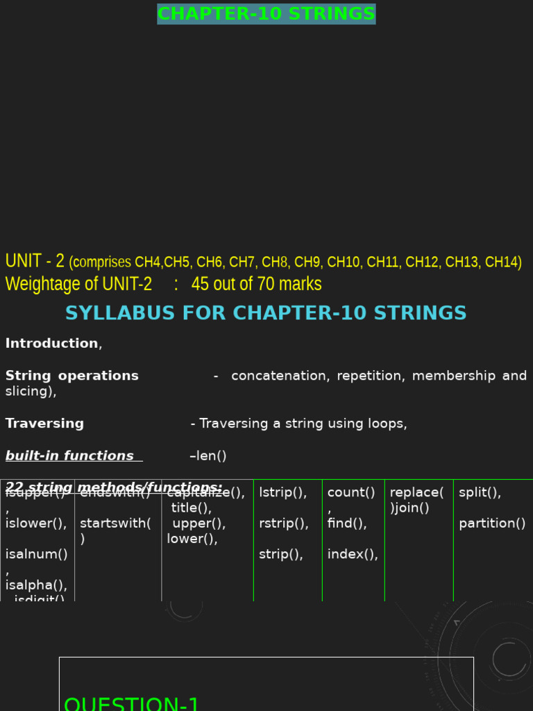 Python String Functions Explained | PDF | String (Computer Science ...