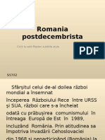 Romania postdecembrista